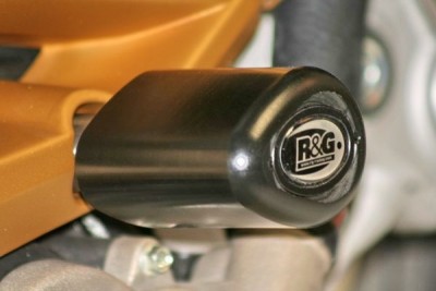 R&G CP0221BL Aero padací chrániče Aprilia Shiver/Dorsoduro/Caponord černé